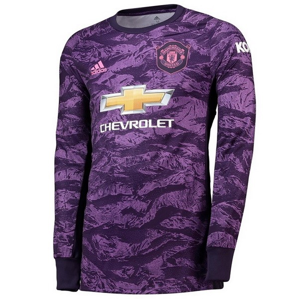 Camiseta Manchester United ML Portero 2019 2020 Purpura